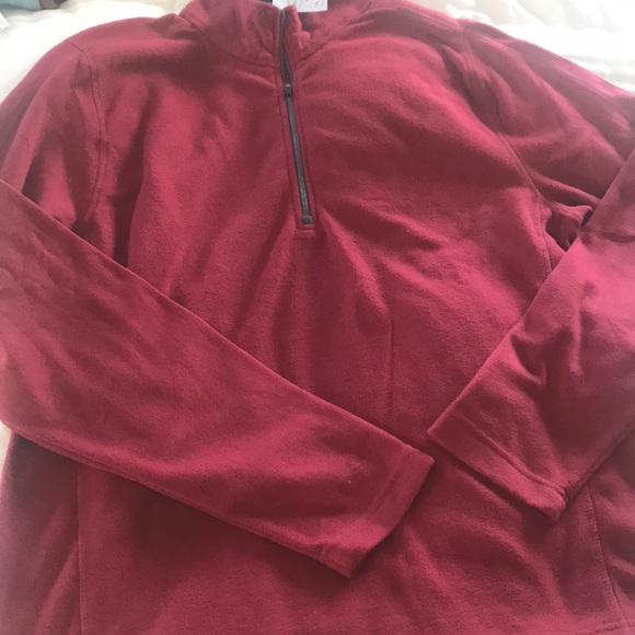 Men's quarter zip Land end - Picture 4 of 4